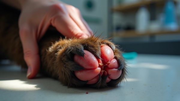 Carences et problèmes de santé liés au fourreau chez le chien